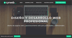 Desktop Screenshot of cyrweb.com
